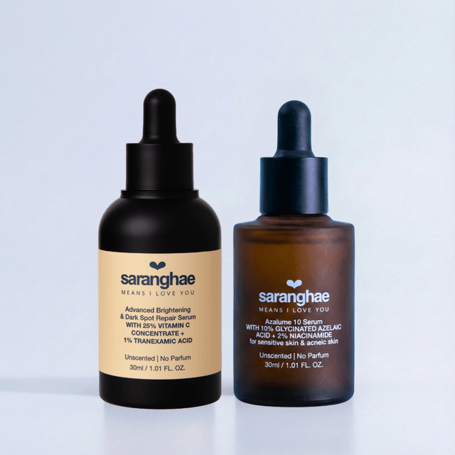 Saranghae Blemish & Skin Spot Corrective Duo with 25% Vitamin C + 10% Glycinated Azelaic Acid