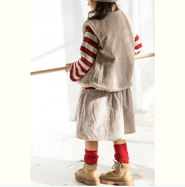 Baby/Kid's Drop Waist Dress - Petit Indi