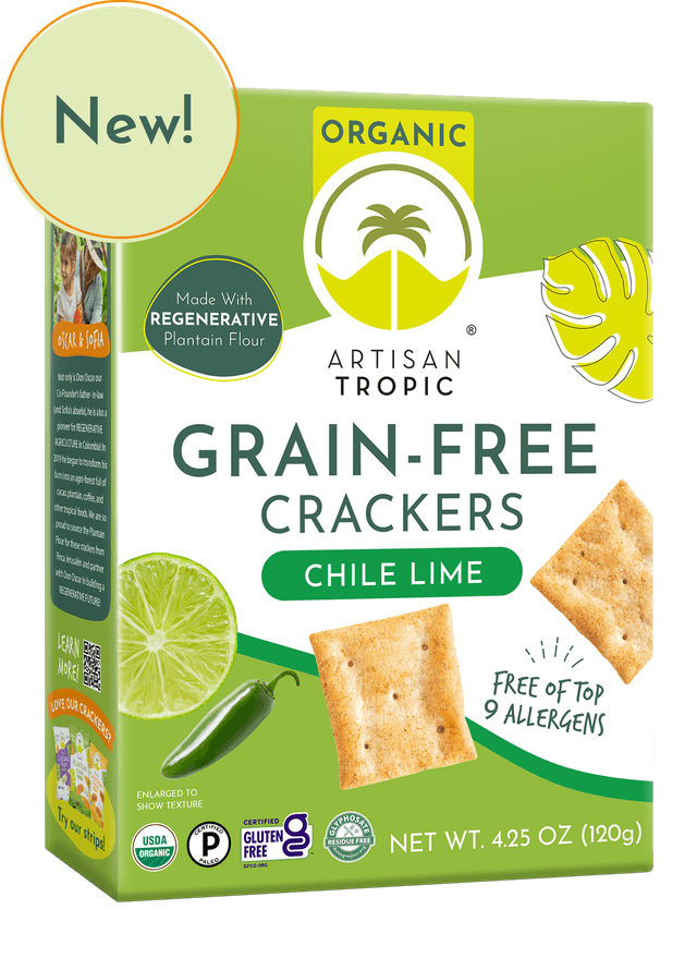 ORGANIC CRACKERS (Chile Lime) 4.25 oz