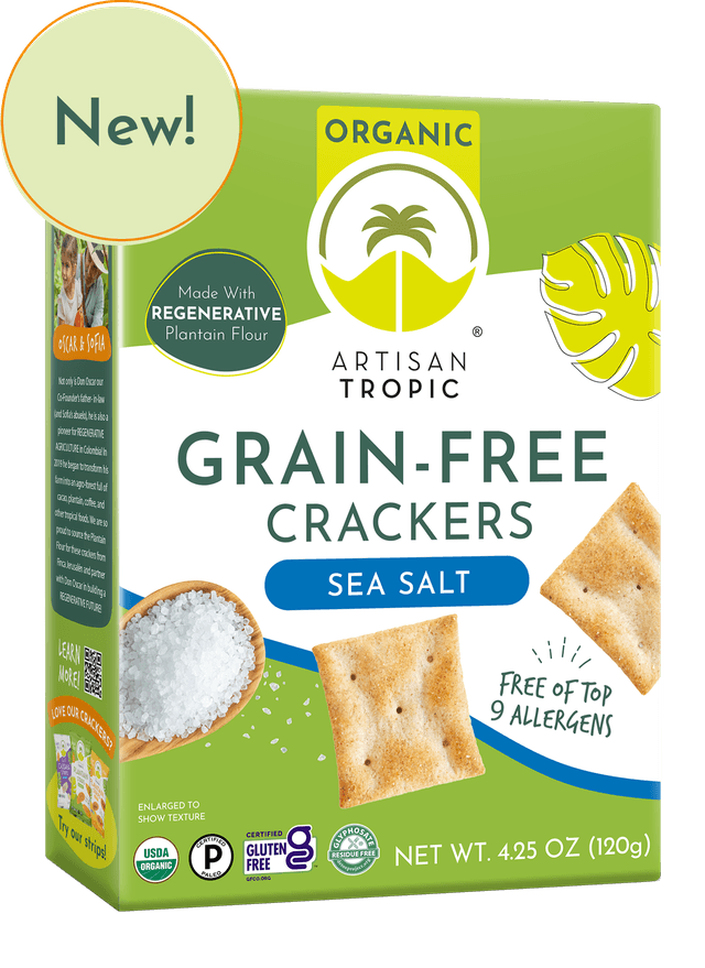 ORGANIC CRACKERS (Sea Salt) 4.25 oz