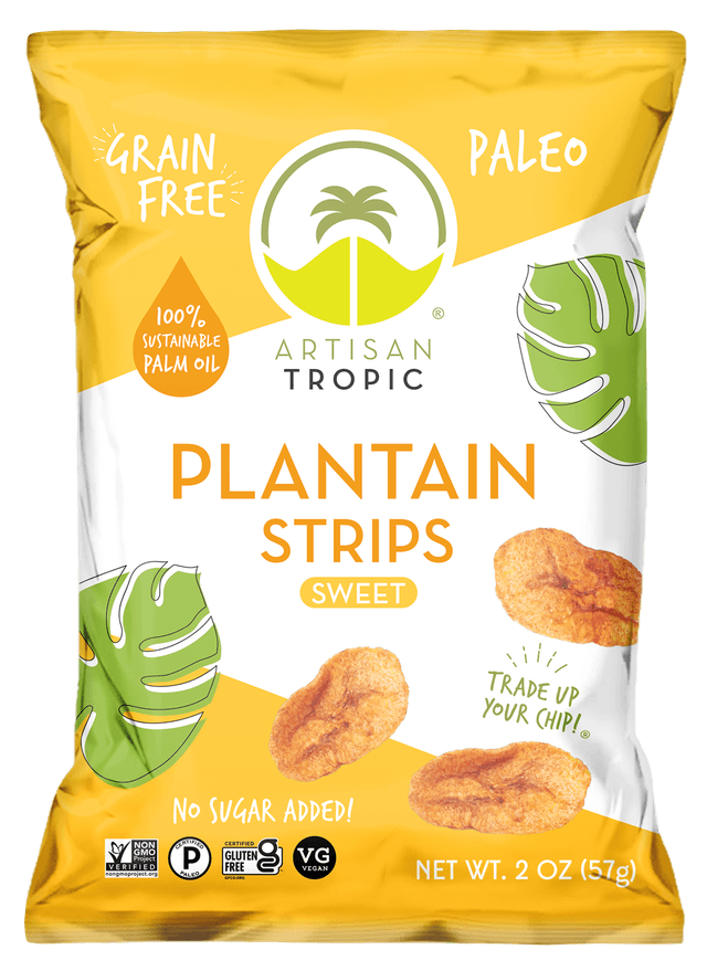 PLANTAIN STRIPS (sea salt) 2 oz