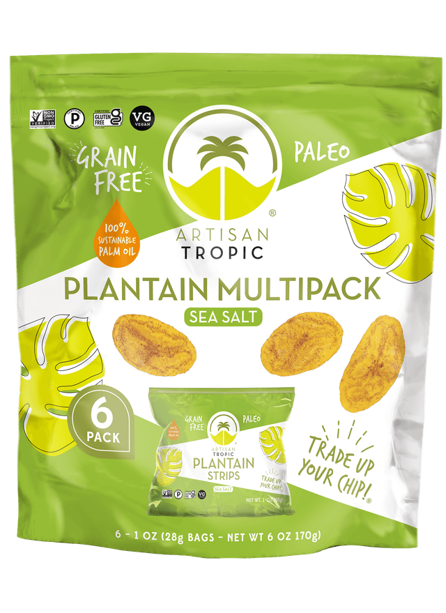 PLANTAIN STRIPS (sea salt) 1 oz