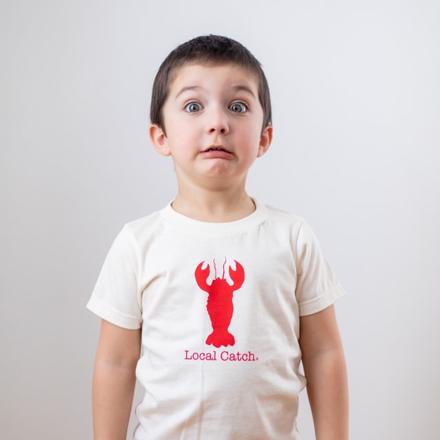 Lobster Kids T-Shirt Local Catch
