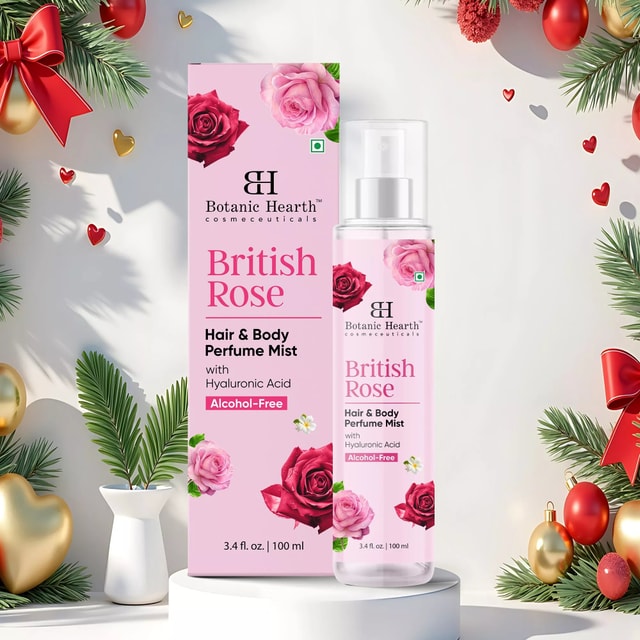 British Rose Hair & Perfume Body Mist | 3.4 fl oz