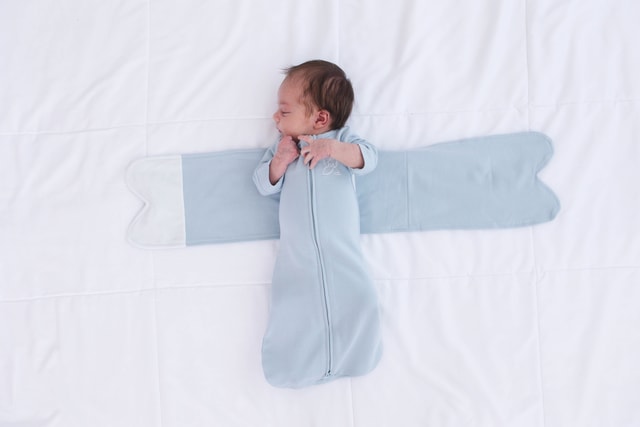 Butterfly Swaddle Preemie Blue